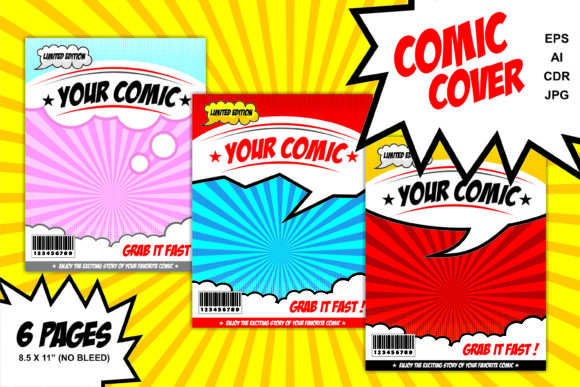 Comic Cover Amazing Template: A Versatile Design Solution