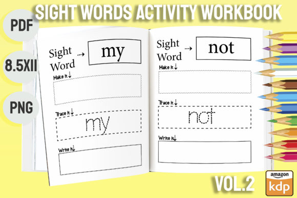 Essential Sight Words Workbook for Kids