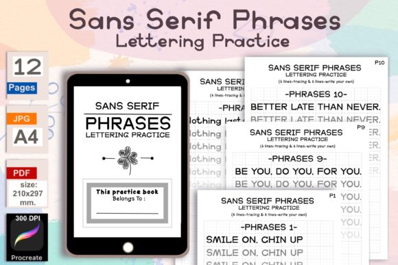 Mastering San Serif Phrases Lettering Practice: A Comprehensive Guide
