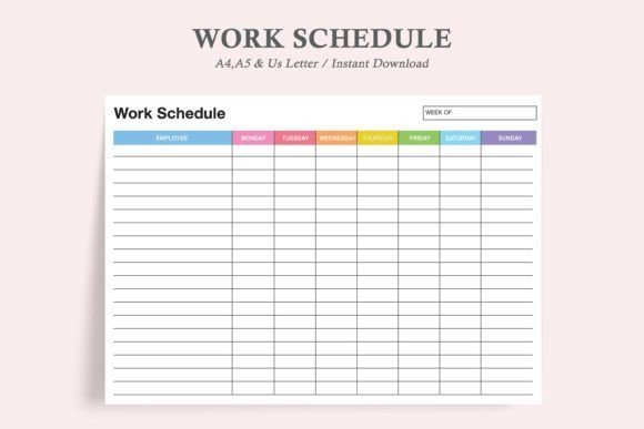 Mastering Your Employee Work Schedule and Daily Schedule