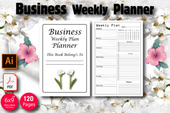 Maximizing Productivity with the Weekly Business Planner - KDP