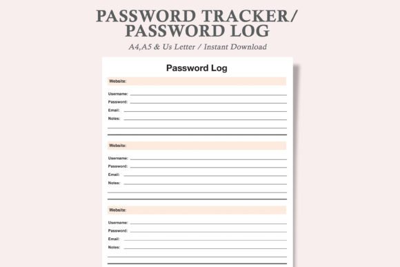 Secure Your Digital Life with the Password Tracker Kit