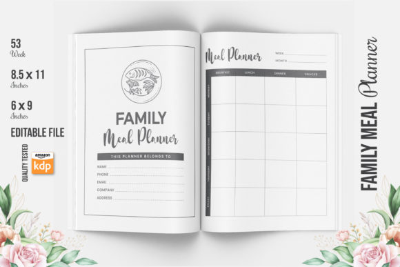 Streamline Your Family Meals with a 53-Week Planner
