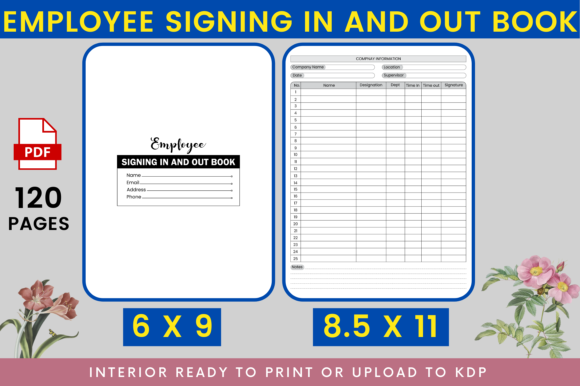 Streamline Your Workplace with an Employee Sign-In Book