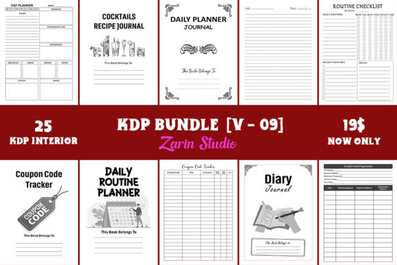 Unlocking Creativity and Efficiency with the 25 KDP Interior Bundle V-9