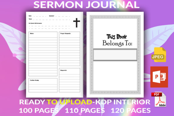 Unlocking Creativity and Organization with Sermon Journal-Kdp Interior