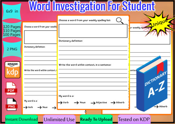 Unlocking Vocabulary Potential with the Word Investigation Logbook for Student