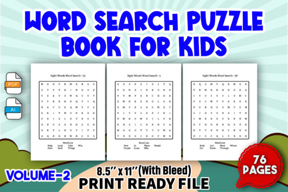 Word Search Puzzle Book for Kids V2: A Comprehensive Tool for Learning and Engagement